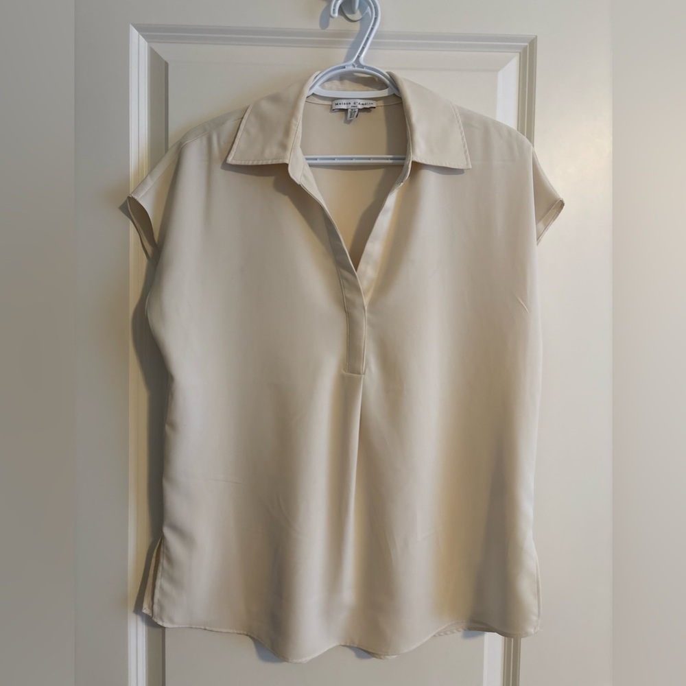 Chic Beige Women's Blouse